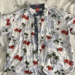Free Planet Hawaiian Men's Shirt